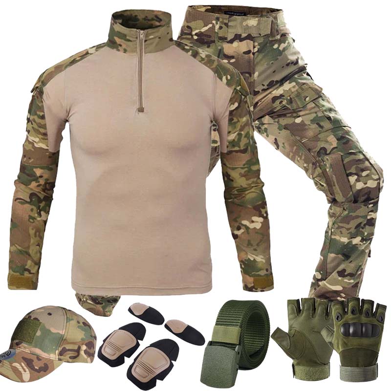Medical Gloves - MC Outdoor Tactical Suits MultiCam Uniform
