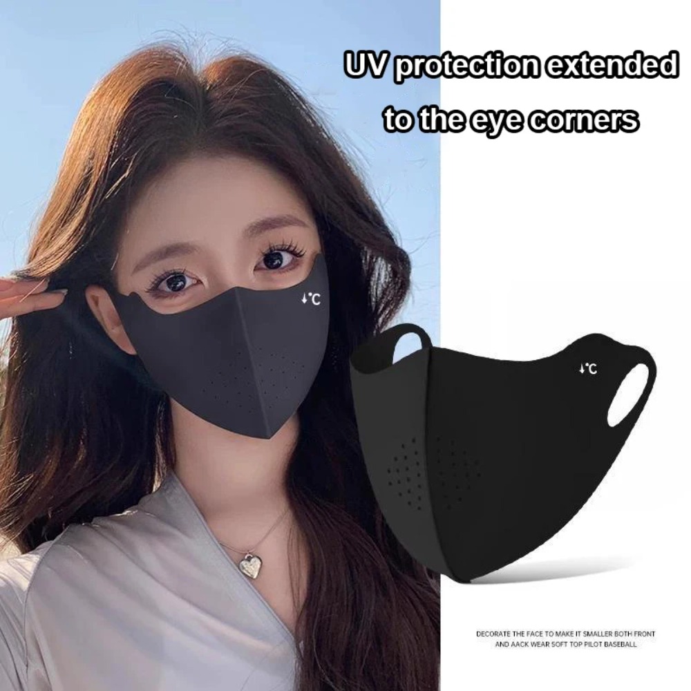 1/2/4pcs UV Protection Face Ma - Surgical Mask ulasan dan harga