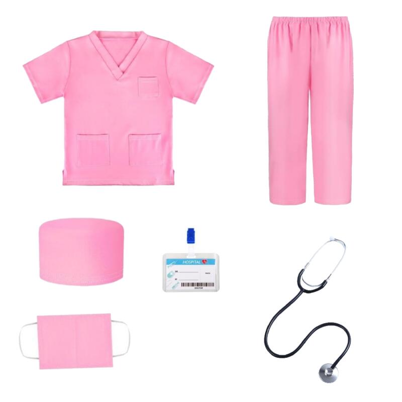 Kids Doctor Scrubs Costume Set - Stethoscope ulasan dan harga