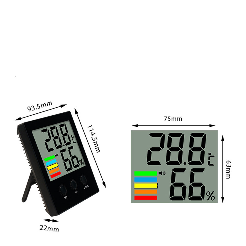 Digital Thermometer Hygrometer - Thermometer Digital ulasan dan harga