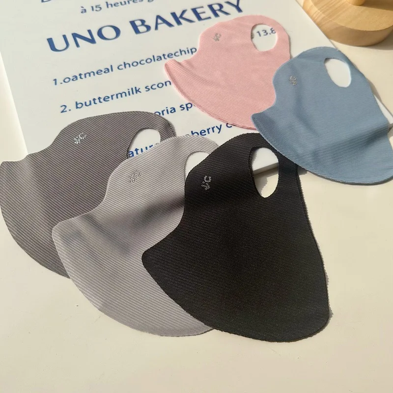 5 Color Threaded Ice Silk Mask - Surgical Mask ulasan dan harga