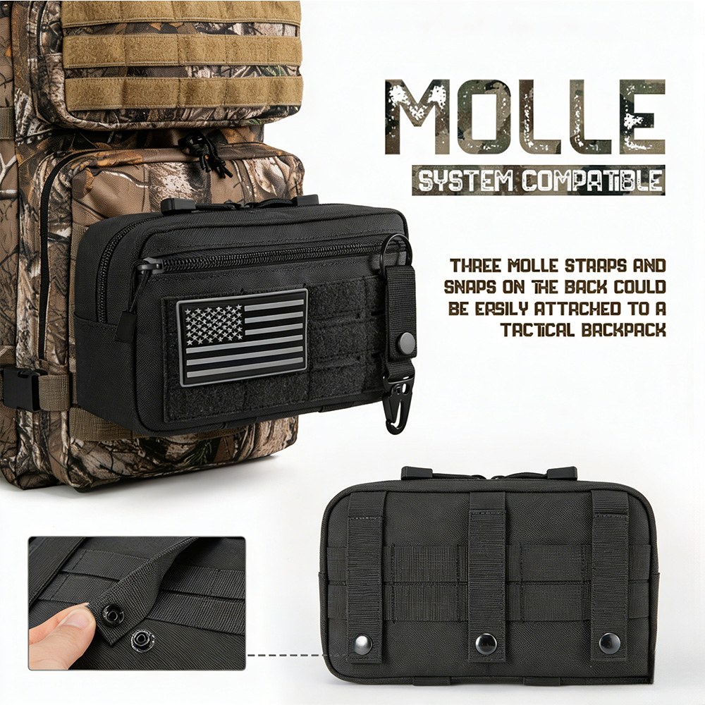 Tactical Molle EDC Pouch Outdo - First Aid Kit ulasan dan harga