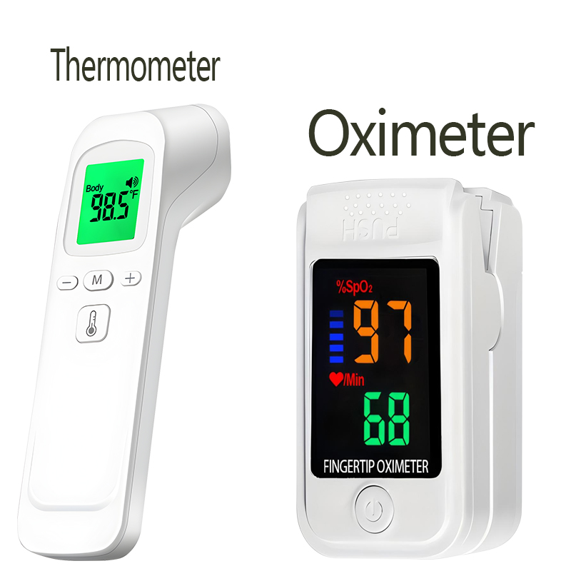 Digital Forehead Thermometer E - Pulse Oximeter ulasan dan harga
