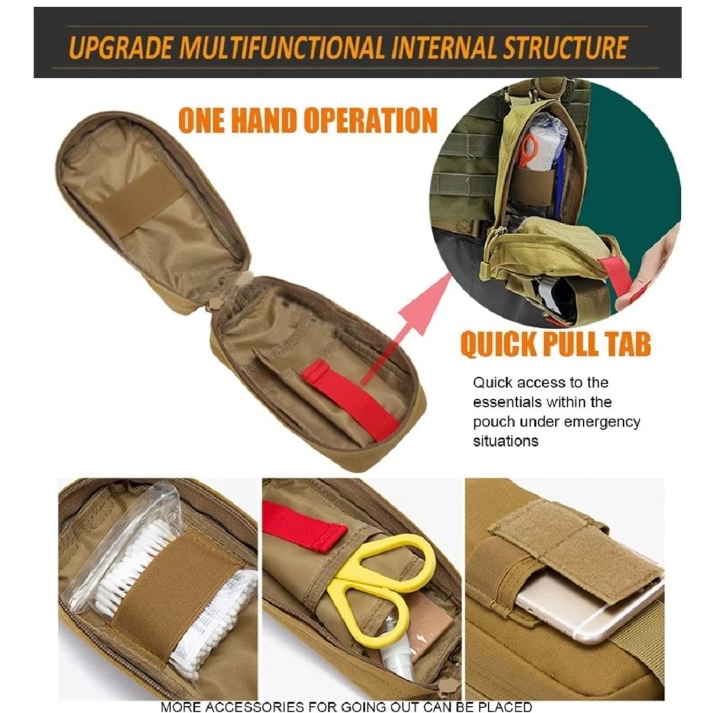 Portable First Aid Kit Drop Le - First Aid Kit ulasan dan harga