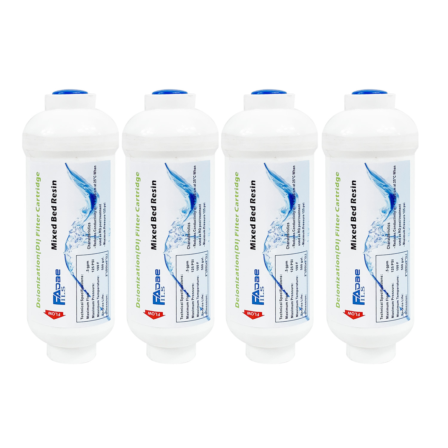 4 Pack Inline DI Mixed Bed Res - Xlab Medical ulasan dan harga
