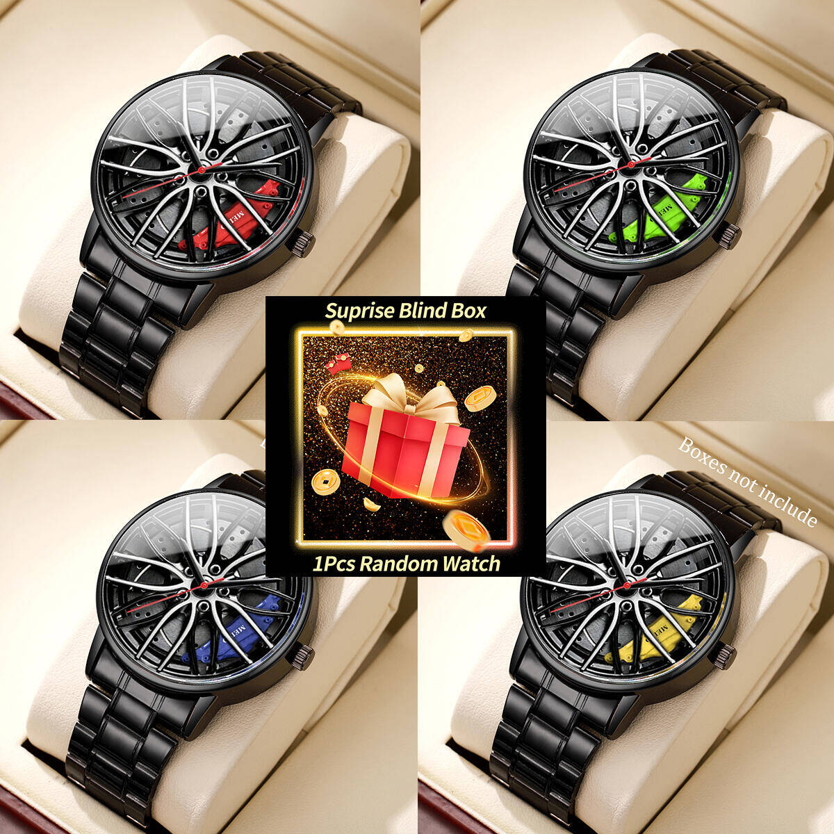 1PC Surprise Mystery Watch Bli - Bandage ulasan dan harga