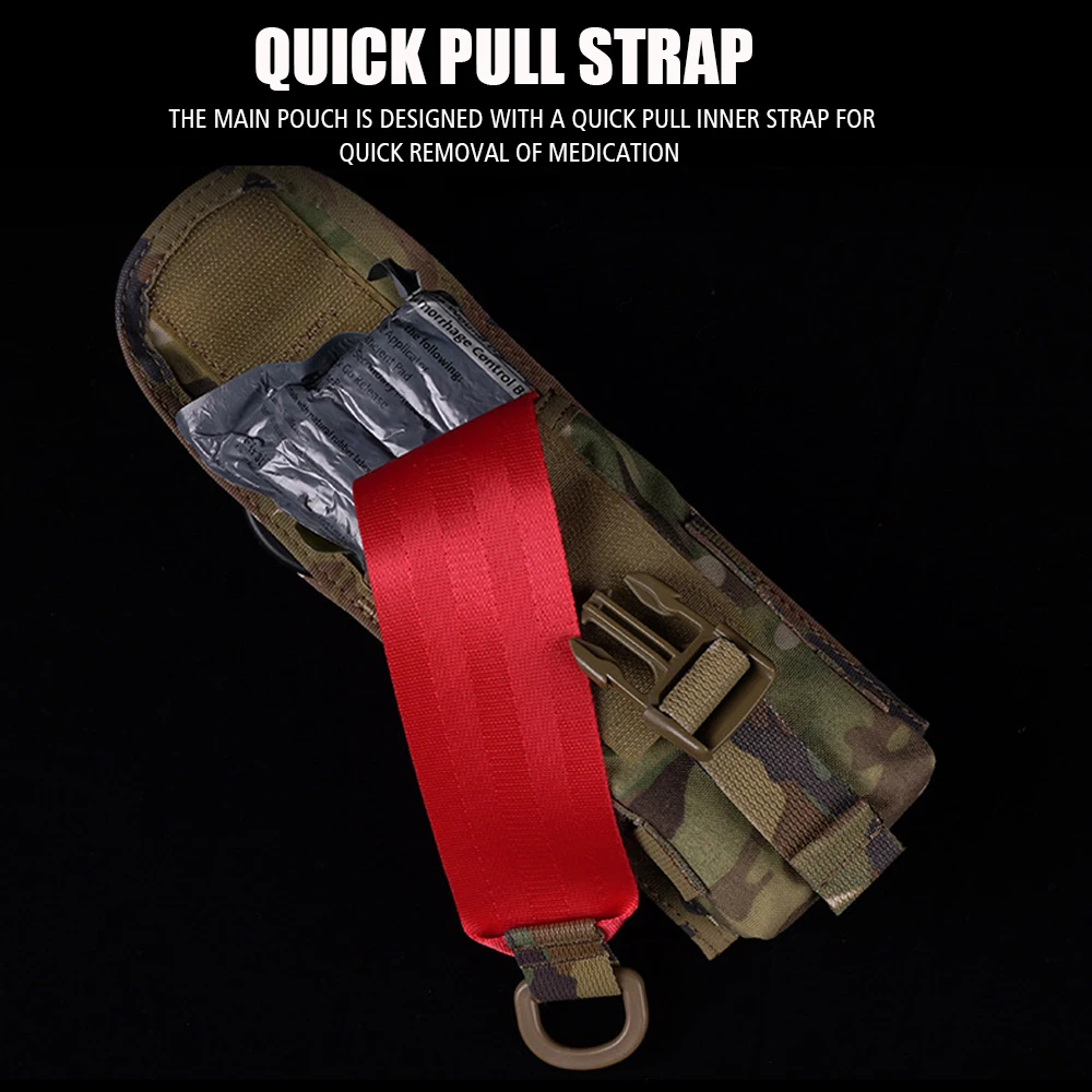 Tactical IFAK First Aid Kit EM - Medical Scissors ulasan dan harga