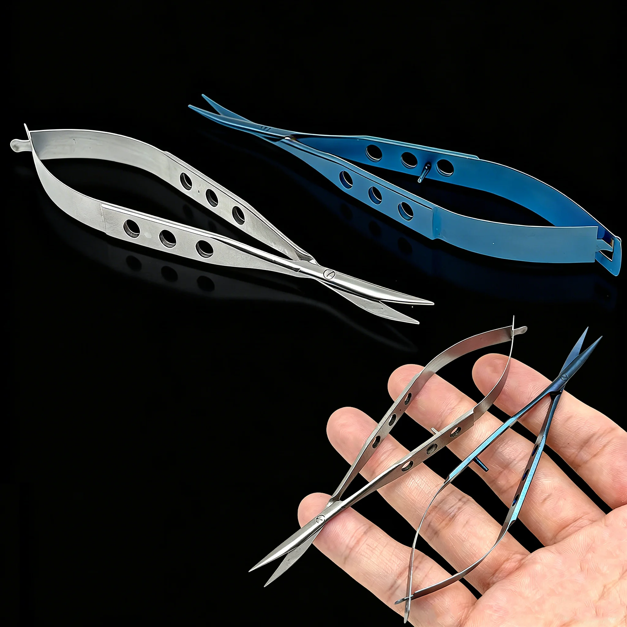 12cm Ophthalmic Conjunctival S - Medical Scissors ulasan dan harga