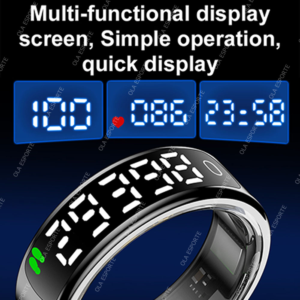 Smart Ring with Charging Case  - Blood Pressure Monitor ulasan dan harga