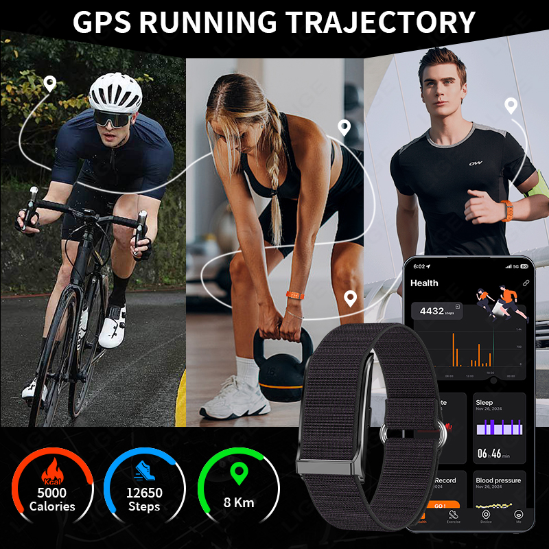 LIGE 100+ Sport Fitness Tracke - Blood Pressure Monitor ulasan dan harga