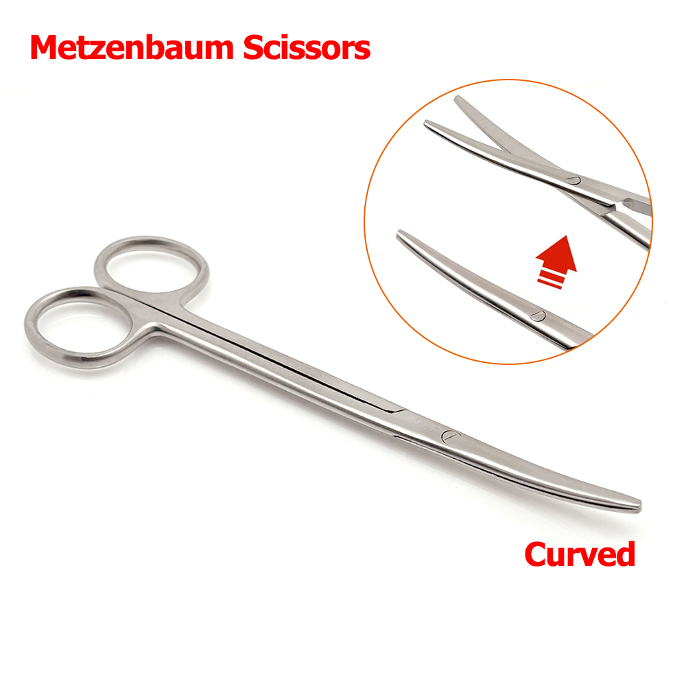 14Cm Tc Metzenbaum Scissors Cu - Medical Scissors ulasan dan harga
