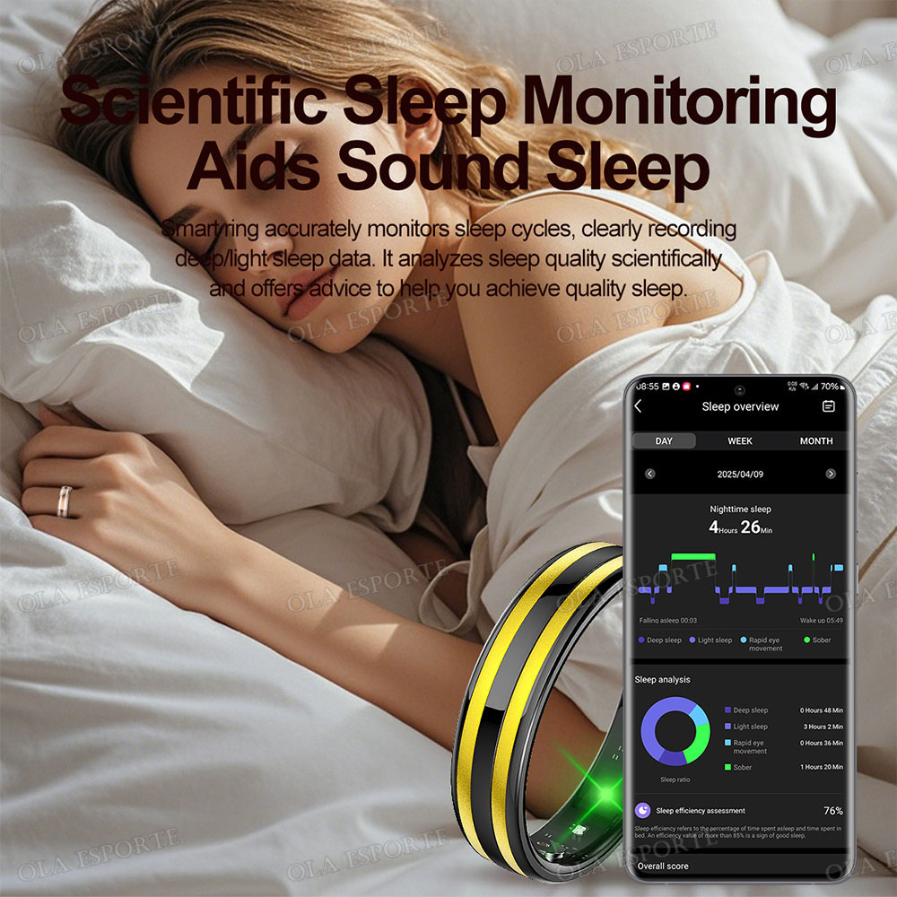 Gesture Sensing Smart Ring Hea - Blood Pressure Monitor ulasan dan harga