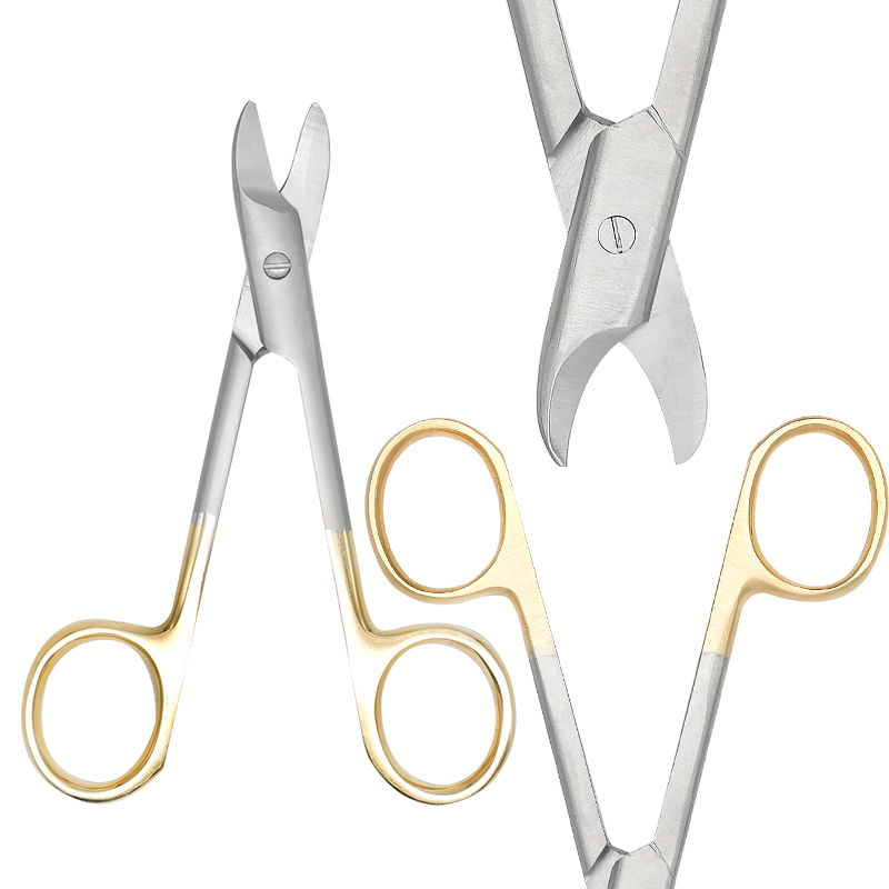 1pc Metal Crown Scissors Stain - Medical Scissors ulasan dan harga